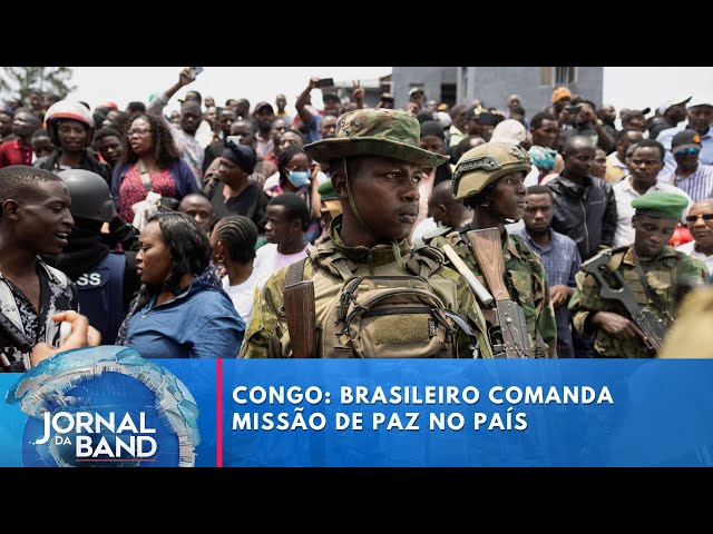 Congo: brasileiro comanda missão de paz no país | Jornal da Band