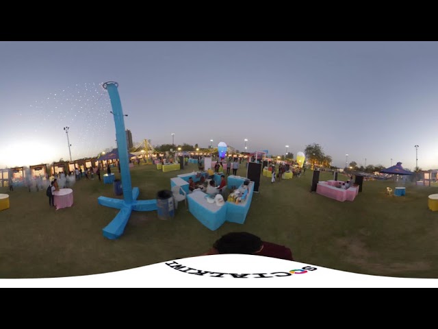 Hungrito Food Fest 2.0 Experience 360°  Evening Walkthrough