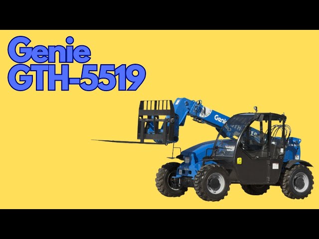 The Best Compact Telehandler on The Market - Genie GTH-5519