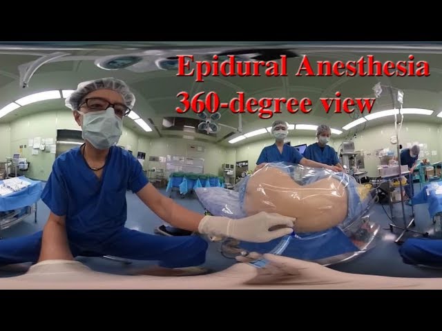 Epidural Anesthesia 360-degree view by Dr.EpiCal 1