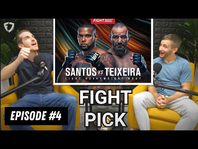 UFC Fight Night Picks with the PRO | Thiago Santos vs Glover Teixeira