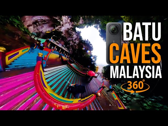 360° Tour of Batu Caves Malaysia - Insta360 X4 Virtual Reality Experience