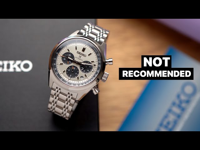 Don't buy the Seiko Speedtimer SRQ047 Prospex Chronograph