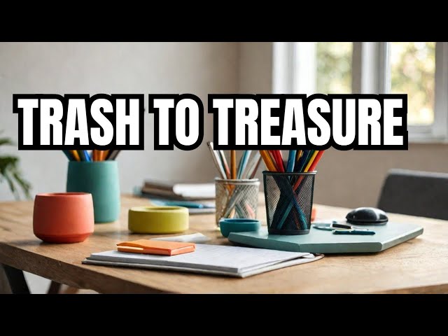 Genius Upcycling Hacks  Transform Trash Into Treasure