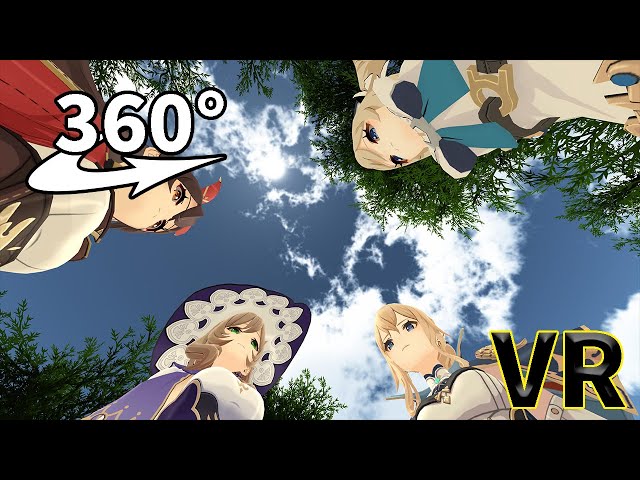 【VR動画】原神の女性キャラに囲まれる【耐久】