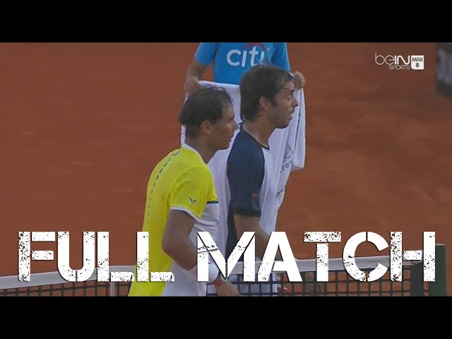 Buenos Aires Open 2016 : Rafael Nadal vs Paolo Lorenzi (1/4 Finale), FULL MATCH SD