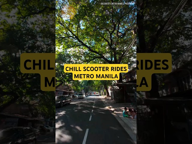 Scootering the streets of Metro Manila, PH #electrickickscooter #adventure #travel #viralvideo