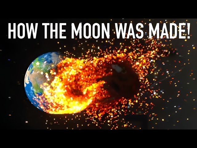 How the moon was made! (Educational demo for teachers) (1 million particles)