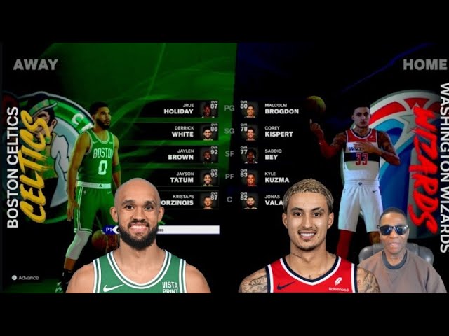 NBA 2K25 - The Boston Celtics Franchise Vs The Washington Wizards