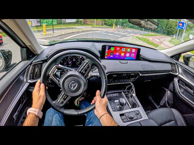 NEW Mazda CX-60 2024 | 2.5 e-Skyactiv 328hp | POV Test Drive