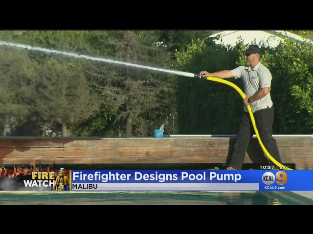 LA Firefighter Says His Pool Pump System Gives Homeowners 'A Fighting Chance' Against Wildfires