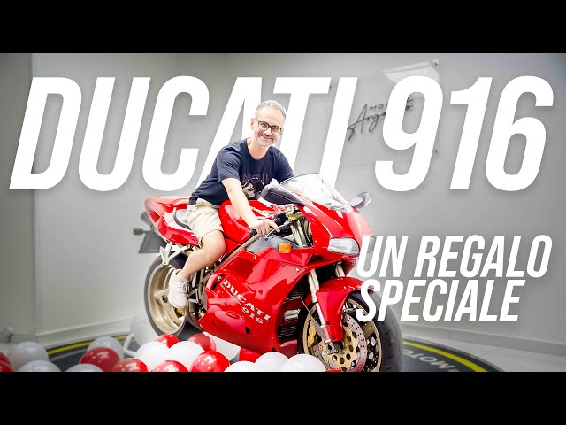 Lorenzo | Un regalo speciale: Ducati 916 - Unicamente Hypermoto.