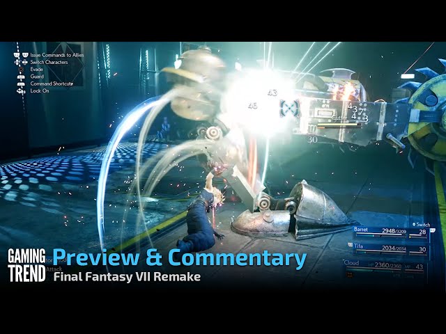 Gameplay and Impressions from Final Fantasy VII Remake