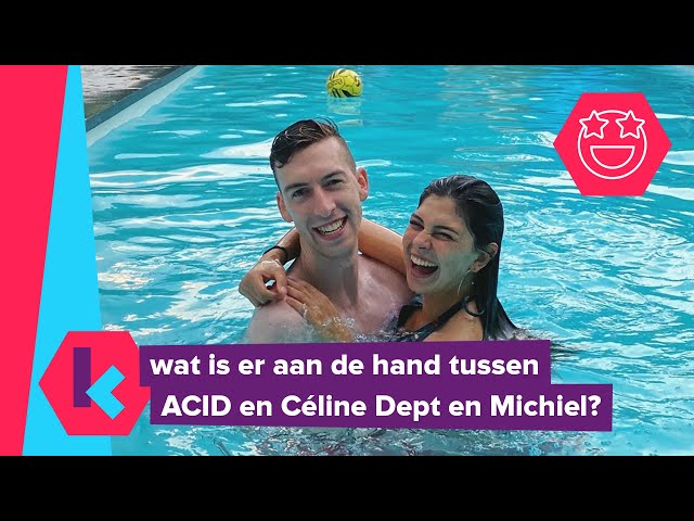 YouTuber Acid is boos op Céline en Michiel