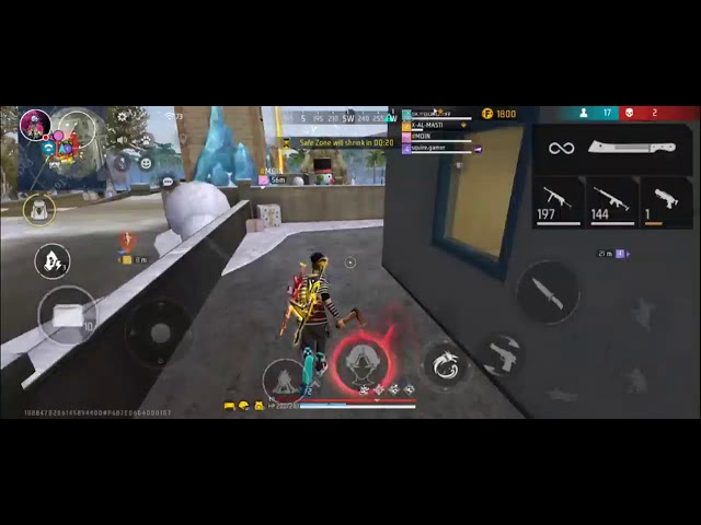 4Vs4 Live gameplay garena free fire max