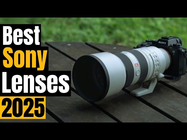 Top 5 Sony Lenses in 2025: For Stunning Photos & Videos