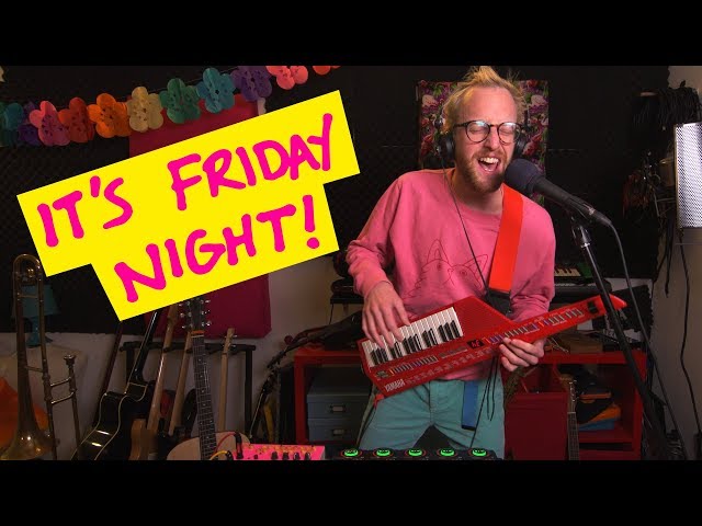 It's Friday Night - Live looping song with keytar!