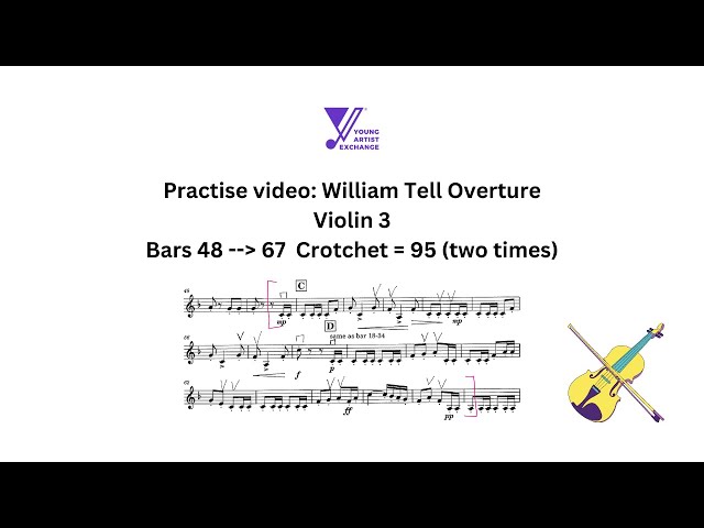 WTO V3 Bar 48 - 67 Crotchet = 95 (two times)