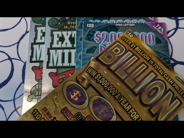 $150 in High Dollar Tickets! $50 *Billion* Winner!! Ohio Lottery Scratch Off Tickets