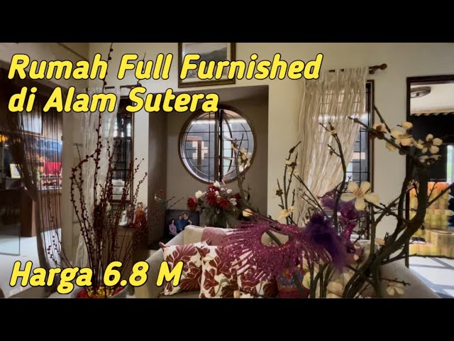 Rumah Full Furnished di Sutera Kirana Alam Sutera