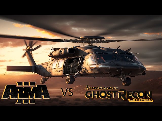 \|/JP | ArmA 3 vs Ghost Recon Wildlands | Helicopters