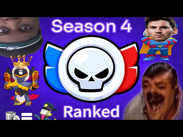 Brawlstars Ranked Funny Moments [Season 4]