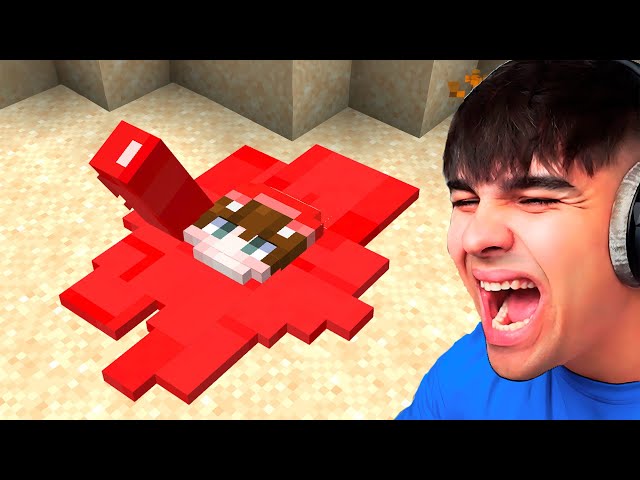 Derretí a Todos los YouTubers Famosos de Minecraft