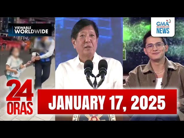 24 Oras Express: January 17, 2025 [HD]