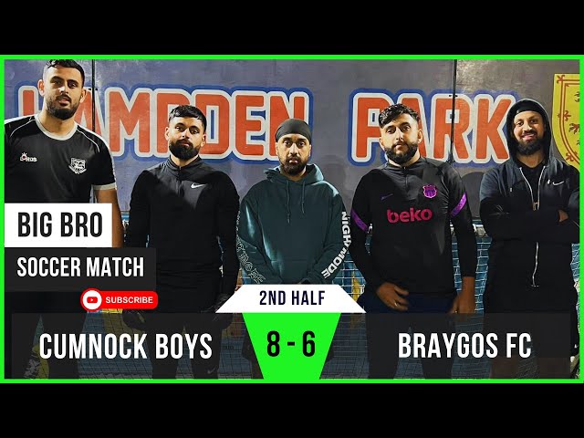 Cumnock Boys 8-6 Braygos | Aqib’s Goals Power Champions to Victory | Big Bro Soccer (2nd Half)