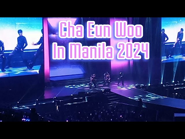 Cha Eun Woo 2024 Just One 10 Minutes "MYSTERY ELEVATOR" MOA ARENA (DOn't miss it)