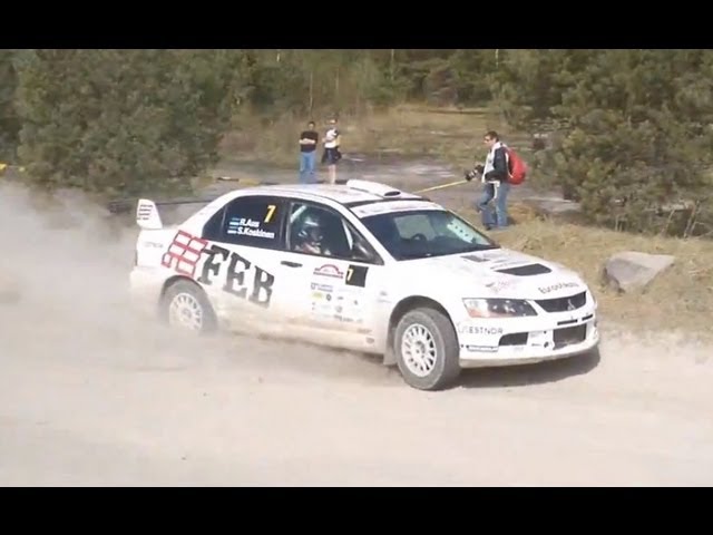 ►MITSUBISHI LANCER EVO IX  Tallinn Rally 2013 Rainer Aus-Simo Koskinen SS2, SS4, SS6