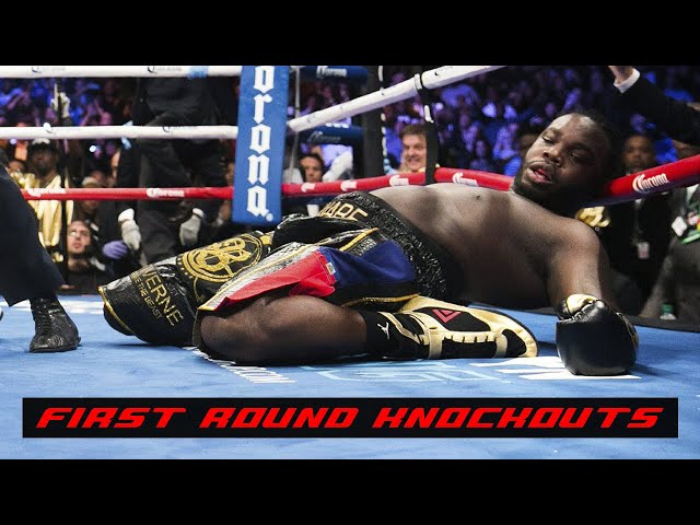 Best First Round Knockouts in Boxing