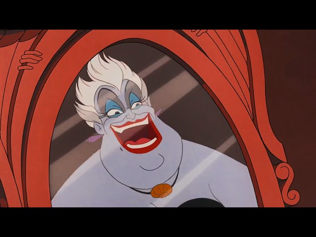 The Little Mermaid | Poor Unfortunate Souls [reprise] (Danish 1998) HD