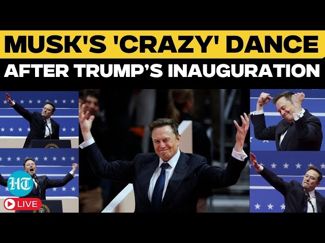 Elon Musk LIVE | Musk's 'Wild' Celebration After Trump Oath Ceremony | Donald Trump Inauguration