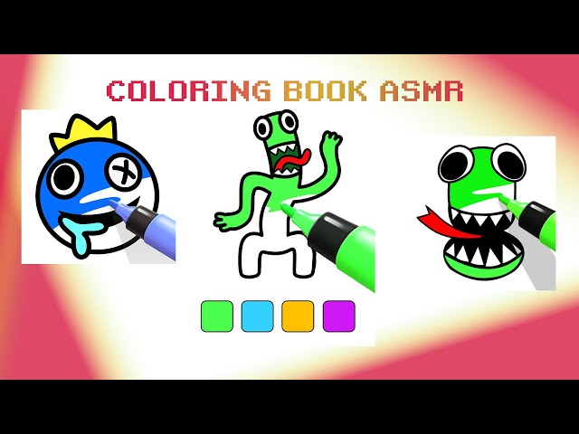 How to Draw All Pictures in Color Book ASMR (Android/IOS)