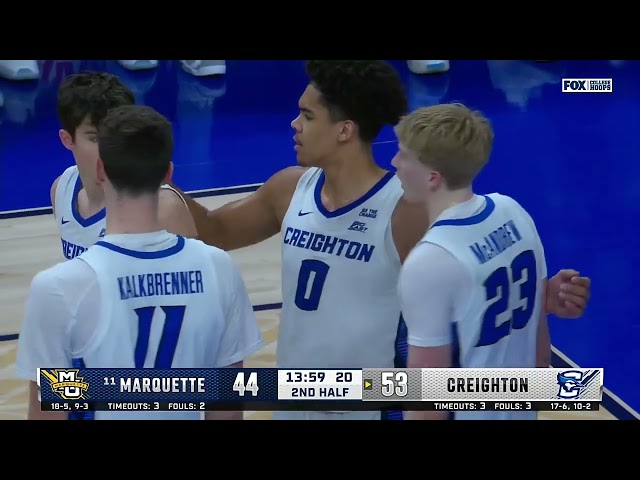 Marquette vs Creighton | Men Basketball Feb 8,2025