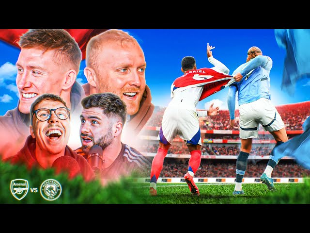 ARSENAL vs MAN CITY! | Pitch Side LIVE!