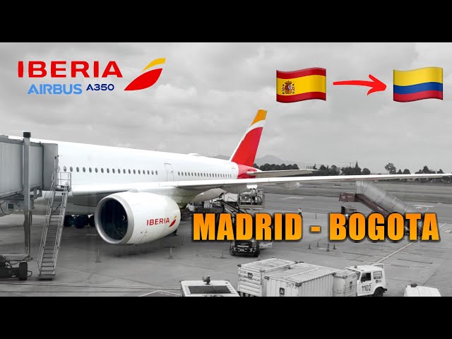 IBERIA Madrid to Bogota (PREMIUM ECONOMY) FLIGHT REPORT (# 105)