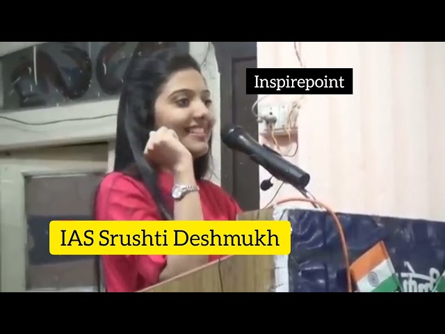 UPSC  preparation strategy IAS Srushti Deshmukh Interview UPSC Motivational Video