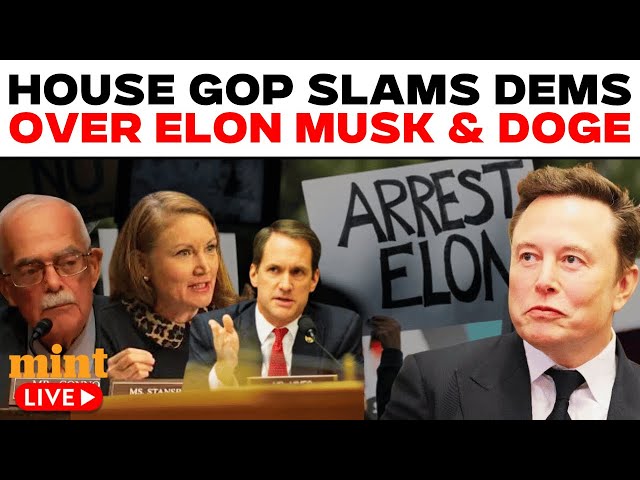 Elon Musk News LIVE | Chaos Erupts As Democrats Demand Musk’s Testimony at House Oversight Committee