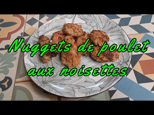 Chicken nuggets with hazelnuts, gluten-free #recipe