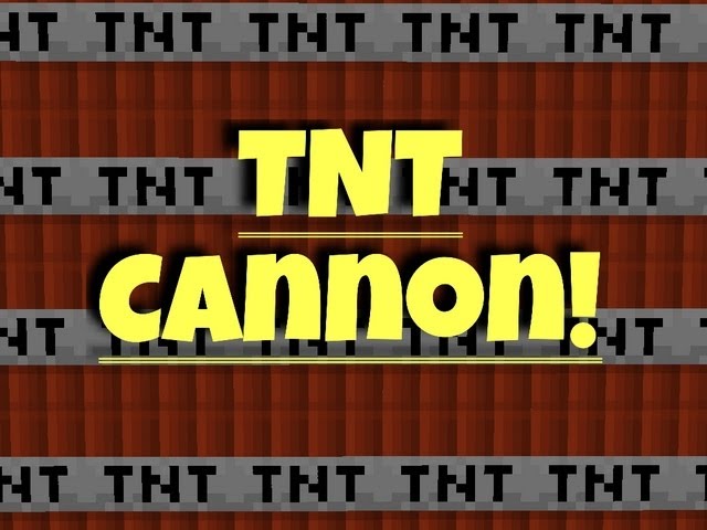 ✔ Minecraft PE TNT Cannon - Tutorial