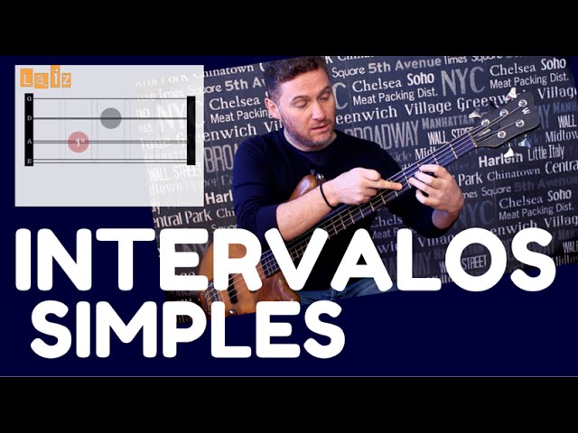 INTERVALOS SIMPLES PARA BAJISTAS - SIMPLE INTERVALS FOR BASSISTS [Eng Sub] - CARLOS LAIZ