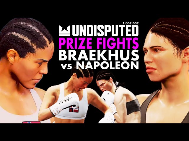 BRAEKHUS vs NAPOLEON - PS5 Undisputed - PRIZE FIGHTS