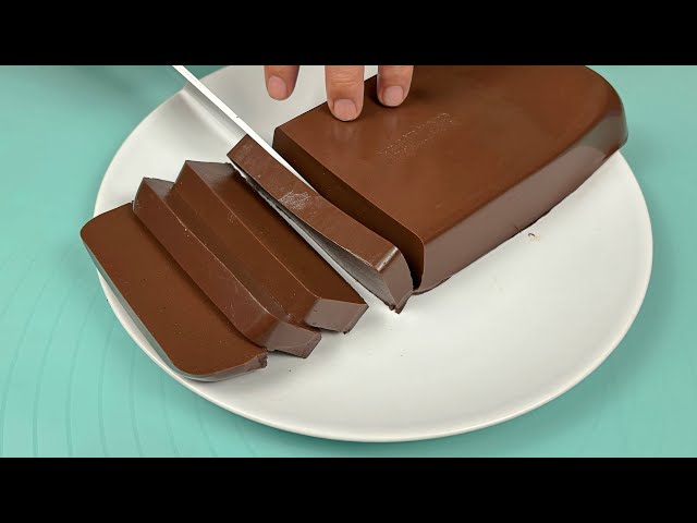 Do you have milk and chocolate?  Make this delicious dessert! No flour, No oven