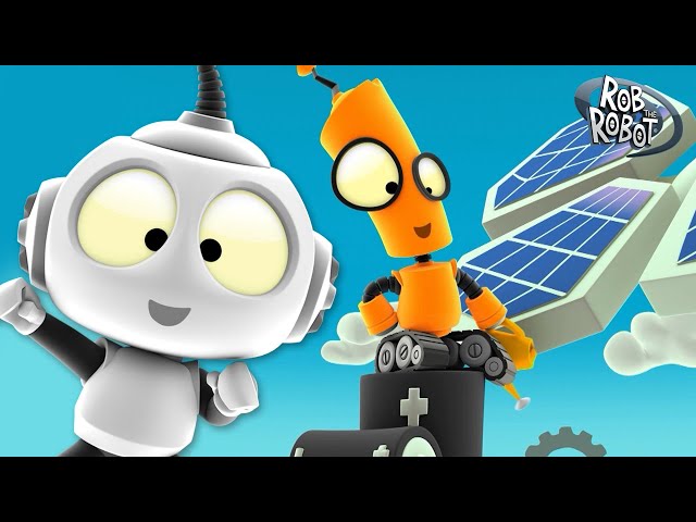 Solar Power Explained For Kids! | Rob The Robot | Preschool Learning