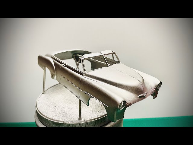 1951 Chevrolet Bel Air Convertible Scale Model Car-Update 1