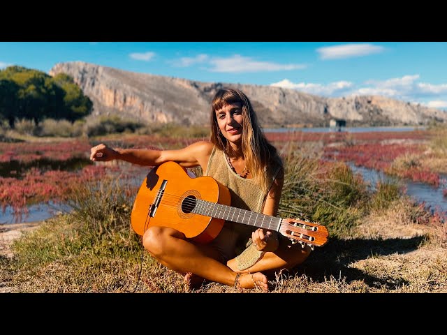 Soul Healing Guitar by the Lagoon | Live Meditation for Deep Relaxation & Inner Calm