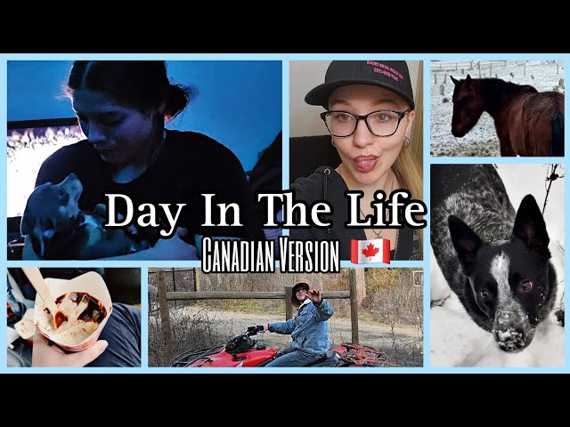 Day In The Life II Canadian Version 🇨🇦 II Vlog