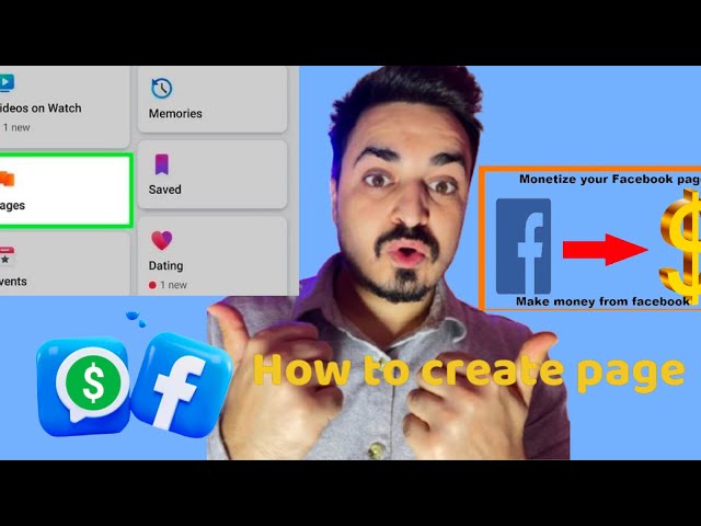 How to create a page on facebook earn money every month #createpage  #facebookperformancebonus